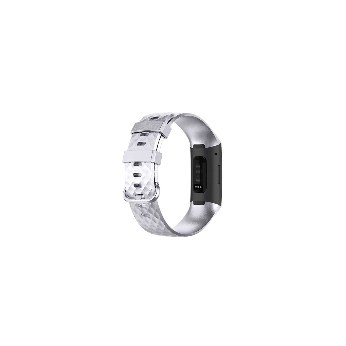 Armbånd Fitbit Charge4 / Charge3 S Sølv