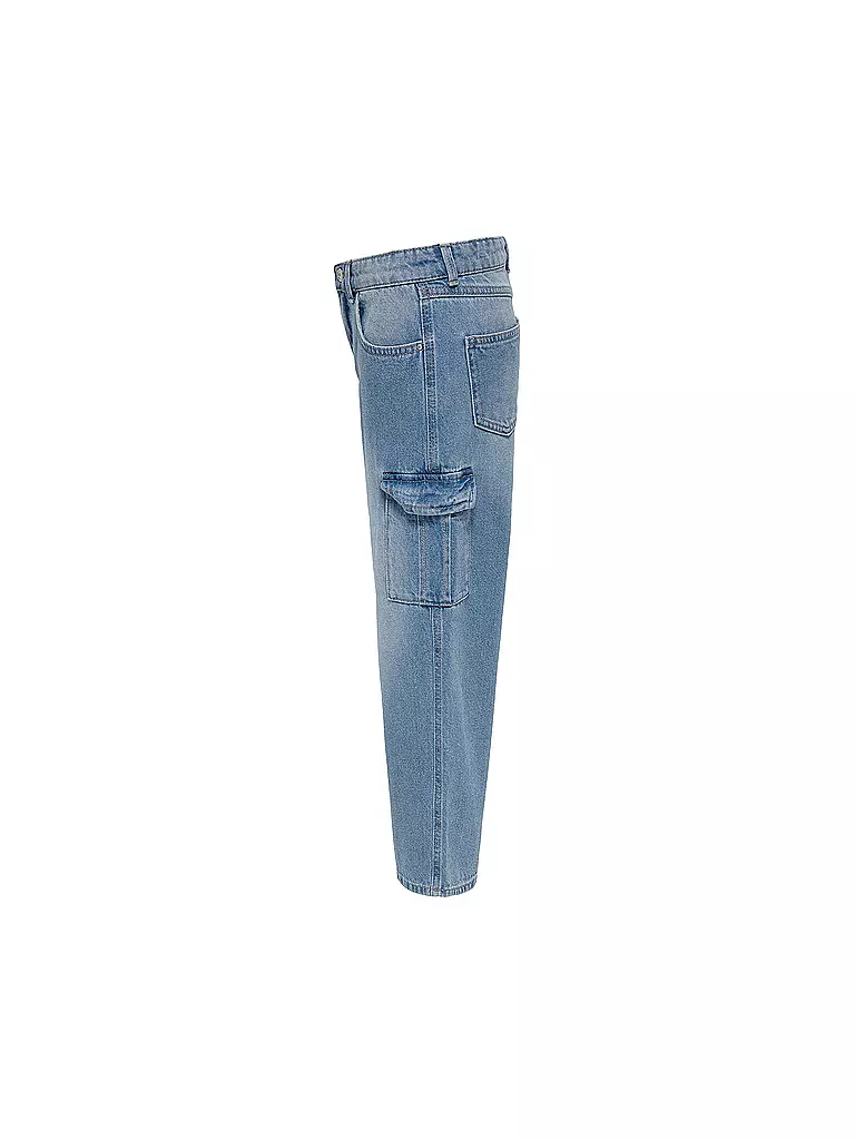 ONLY Mädchen Jeans Wide Fit KOGHARMONY hellblau