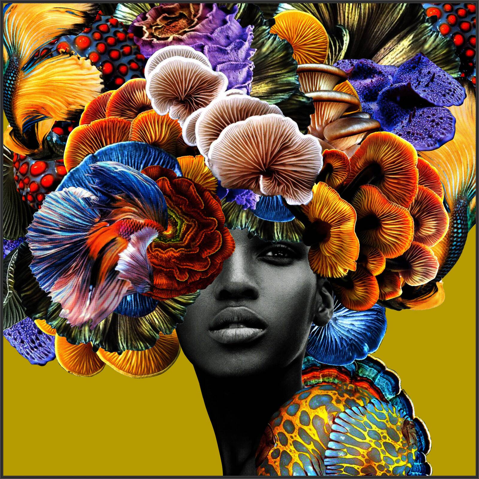 Good Hair by Carol Muthiga - Oyekunle - Limited Edition. Edition of: 150. Signed.