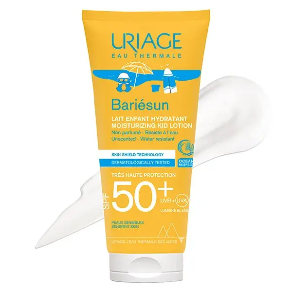 Loção Protetora Solar Infantil Uriage Bariésun FPS 50+ Sem Fragrância 100ml
