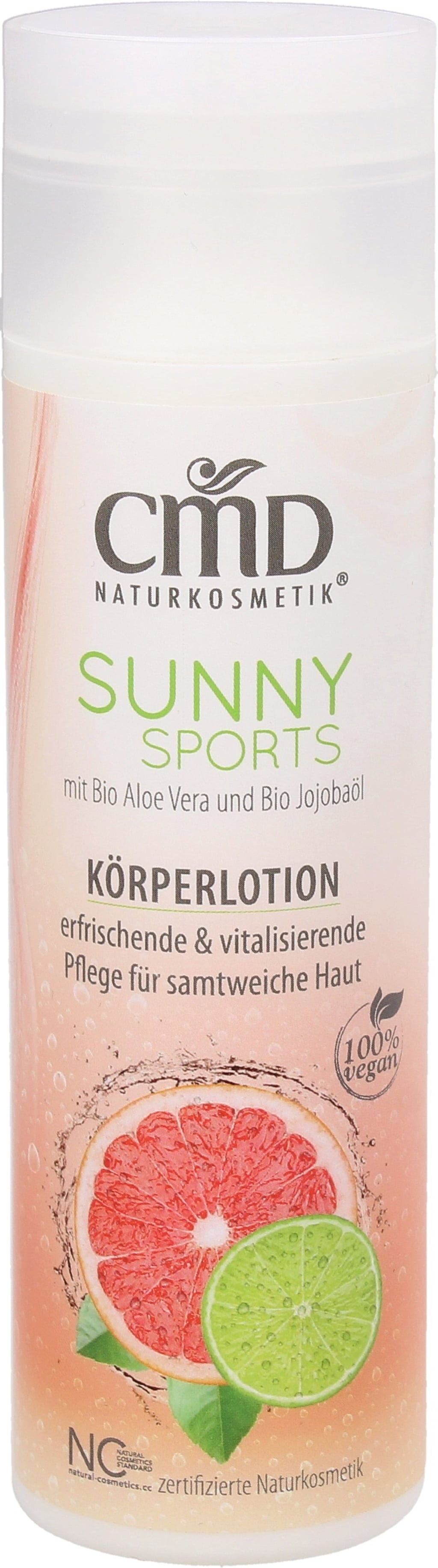 CMD Naturkosmetik  Sunny Sports Körperlotion, 200 ml
