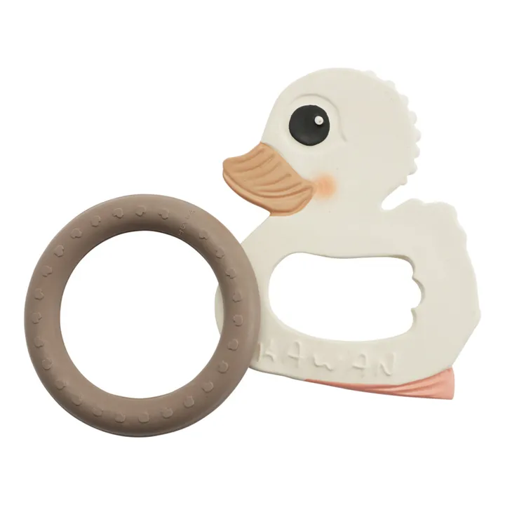 Hevea Coffret apaisant - Set de 2 jouets de dentition | Beige