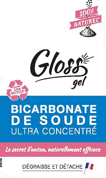 Gloss bicarbonate de soude gel 750ml
