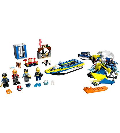 LEGO? City - Havpolitiets Detektivmissioner 60355 - 278 Dele