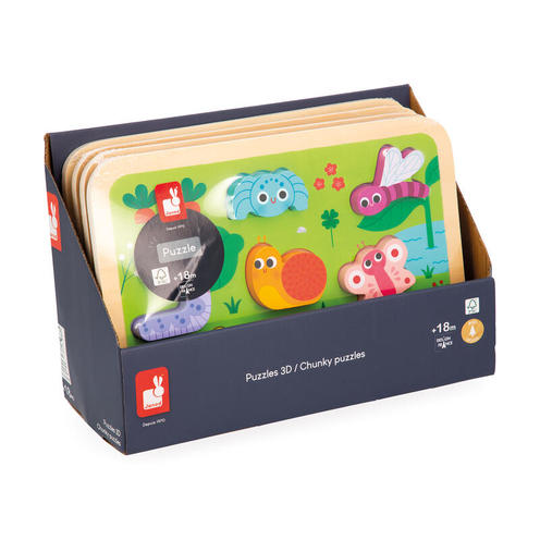 Chunky puzzle le jardin - JANOD