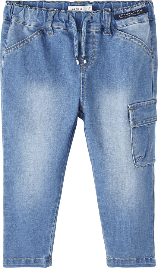 Name It NMMBEN TAPERED JEANS 1721-ML Blå