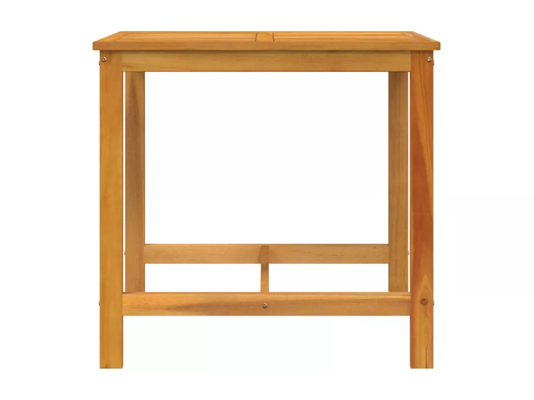 Ensemble de balcon 3 pièces bois d'acacia solide