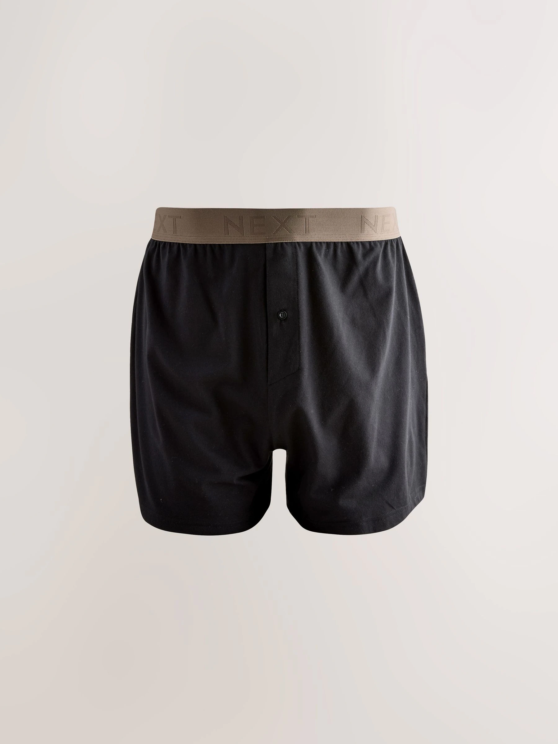 Zwarte neutrale tailleband - Verpakking van 5 - Ruimvallende Boxers