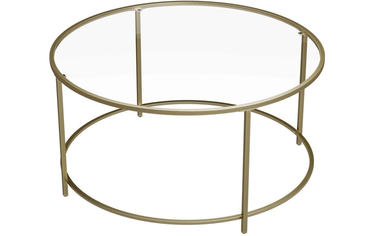Couchtisch 84 x 45.5 cm, GoldSofatisch