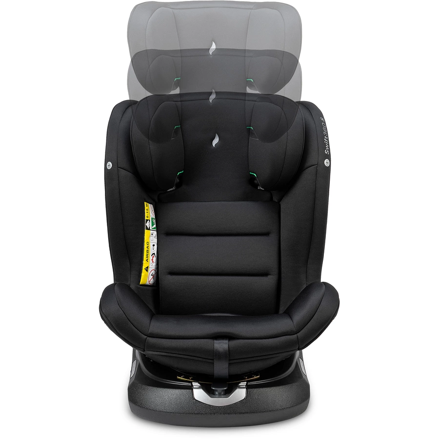 osann Autokindersitz Swift360 S iSize All Black