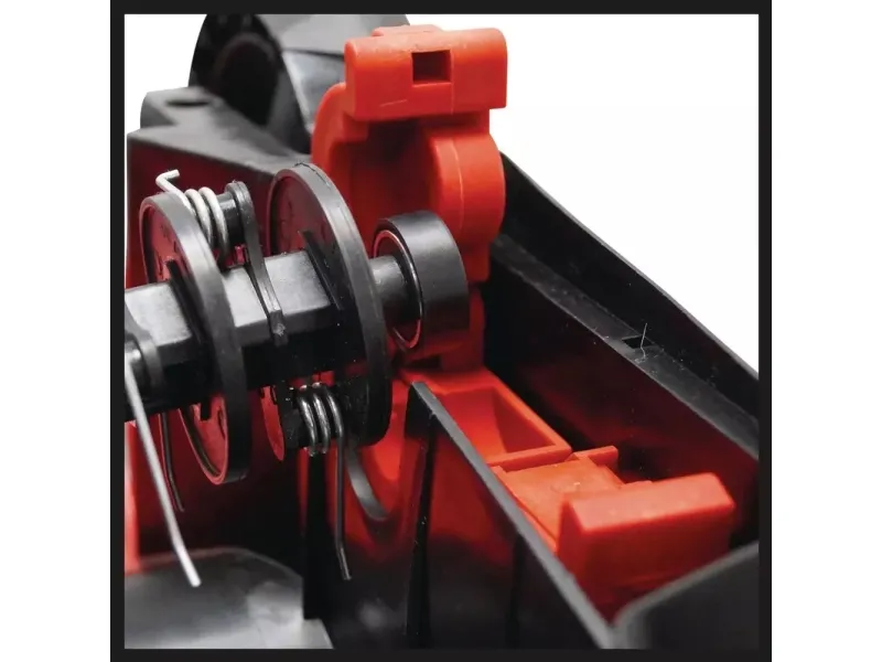 Einhell GE-SA 1435/1, Skubbe plæneklipper, 35 cm, Roterende knive, 28 L, 4 hjul, Plast
