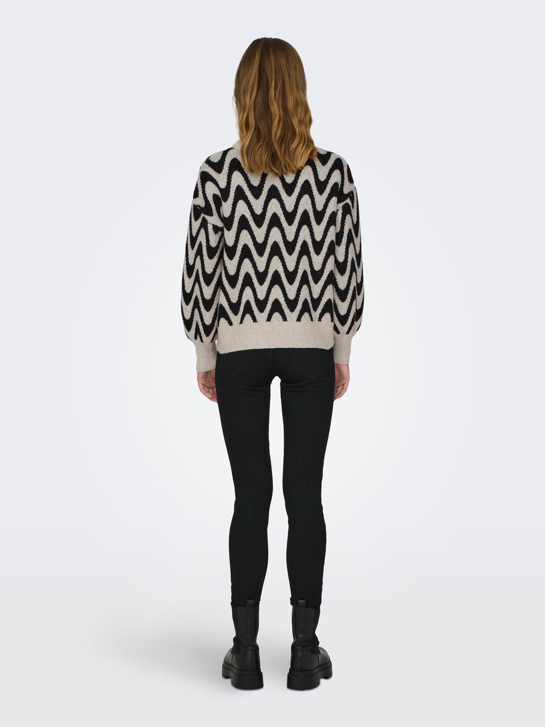 ONLGEORGINA Strickpullover Oatmeal