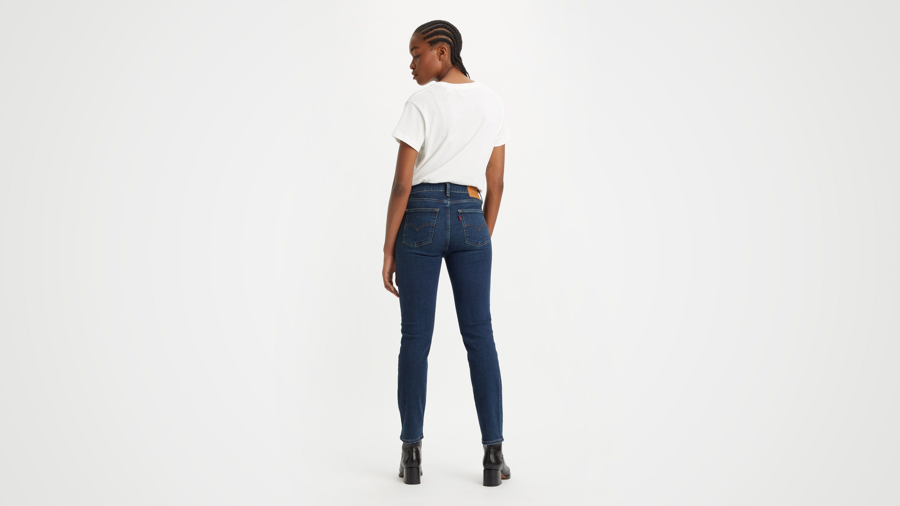 Jean 724™ taille haute droit - Blue Swell - Bleu