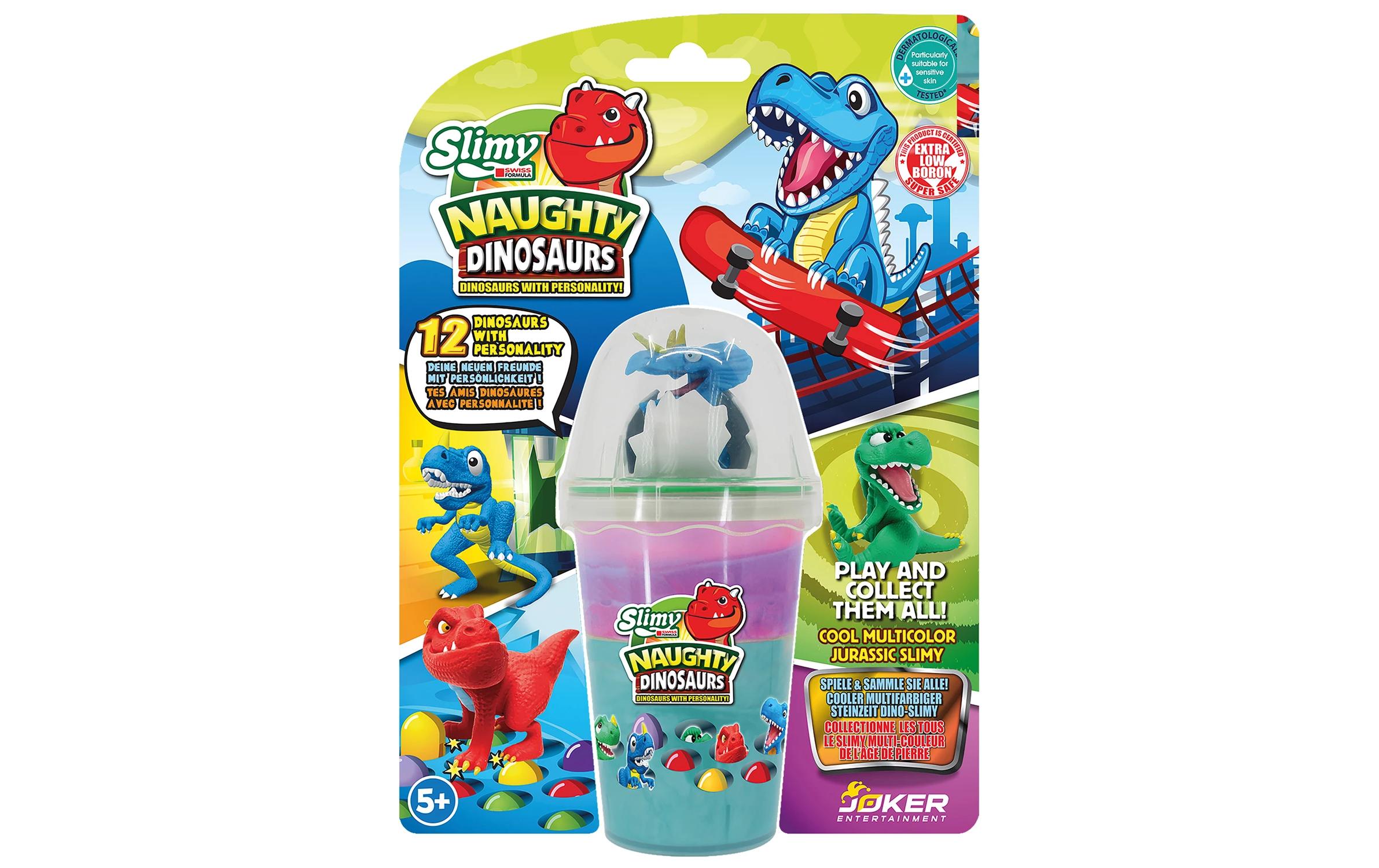 Slimy Collectibles Dinosaur assortiert, 155 gSchleimdose