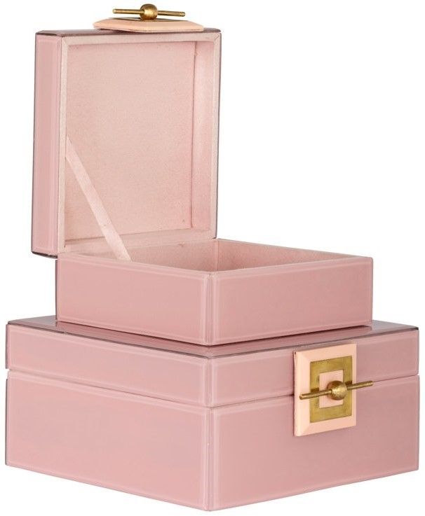Juwelenbox Roze Groot 212094 Bodine B21 x D21 x H10 cm