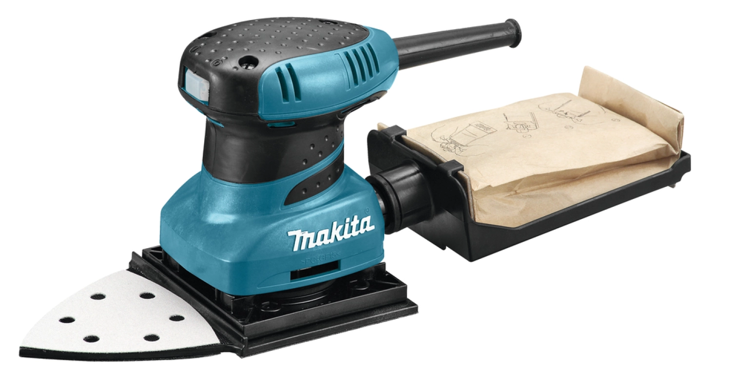 Makita BO4565K Vlakschuurmachine in koffer - 200W - 112 x 190mm