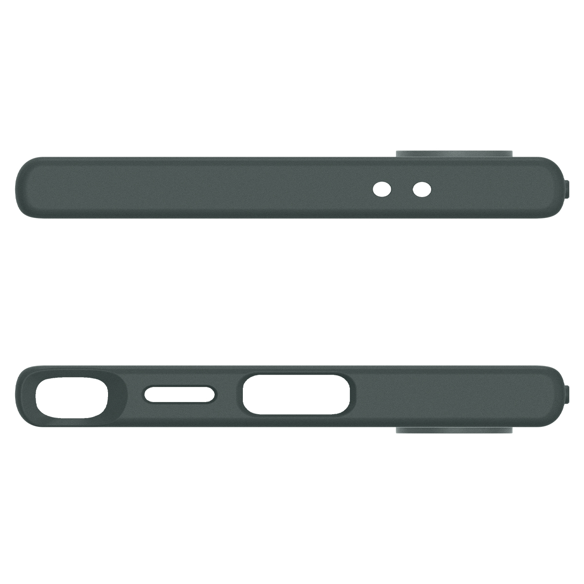 Samsung Galaxy S24 Ultra Liquid Air Case Gummi Hülle (ACS07288) - Abyss Green