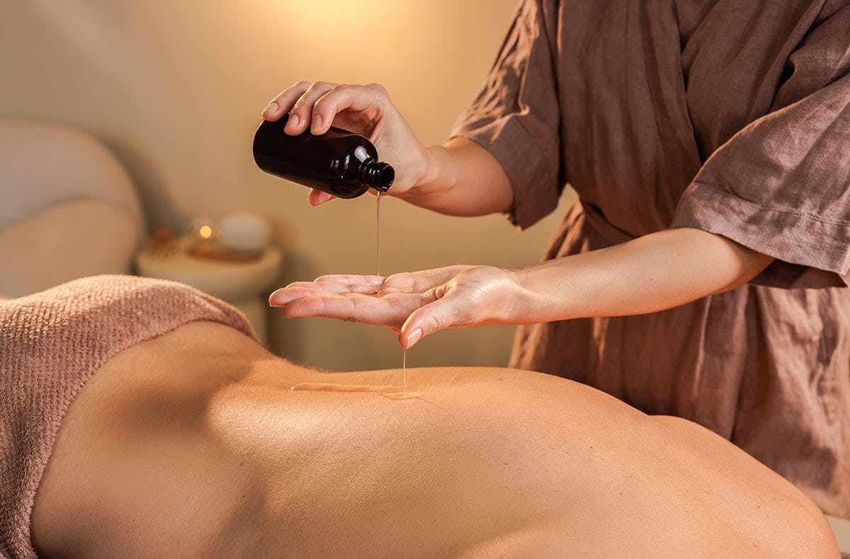 Traubenkernöl Massage Mörlenbach