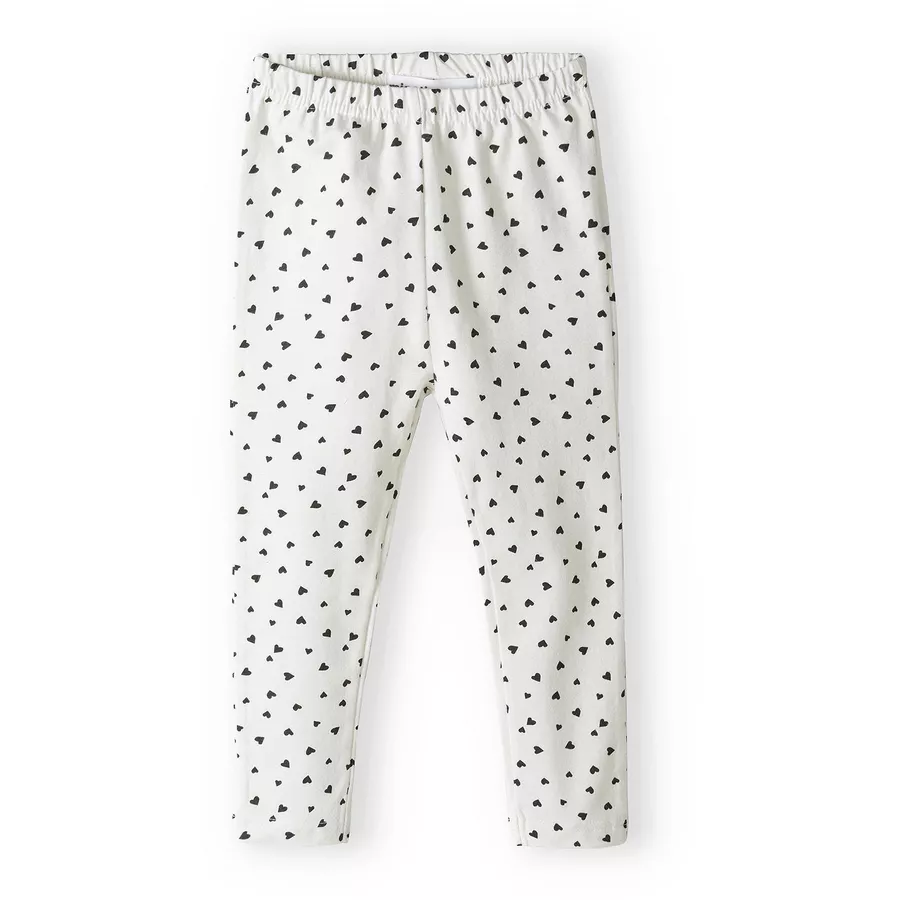MINOTI Top und Leggings im Set DunkelgrauWeiß