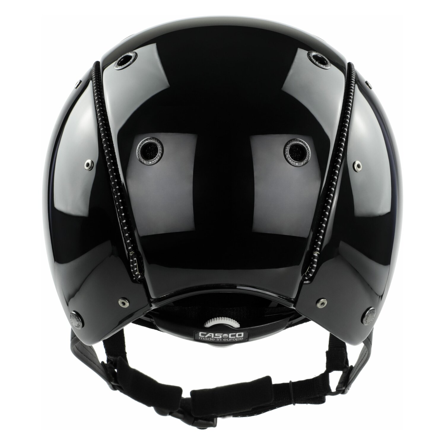 CASCO Reithelm Champ-3 Plus  - schwarz/glanz - L (58-62)