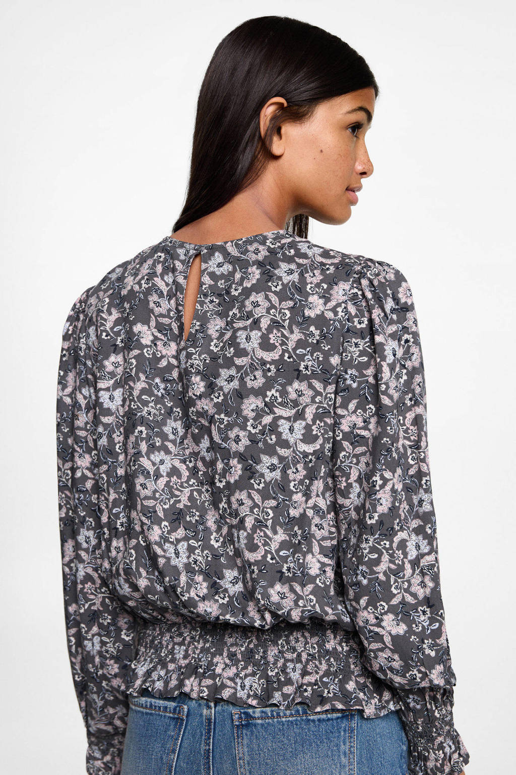 MANGO TEEN blousetop antraciet
