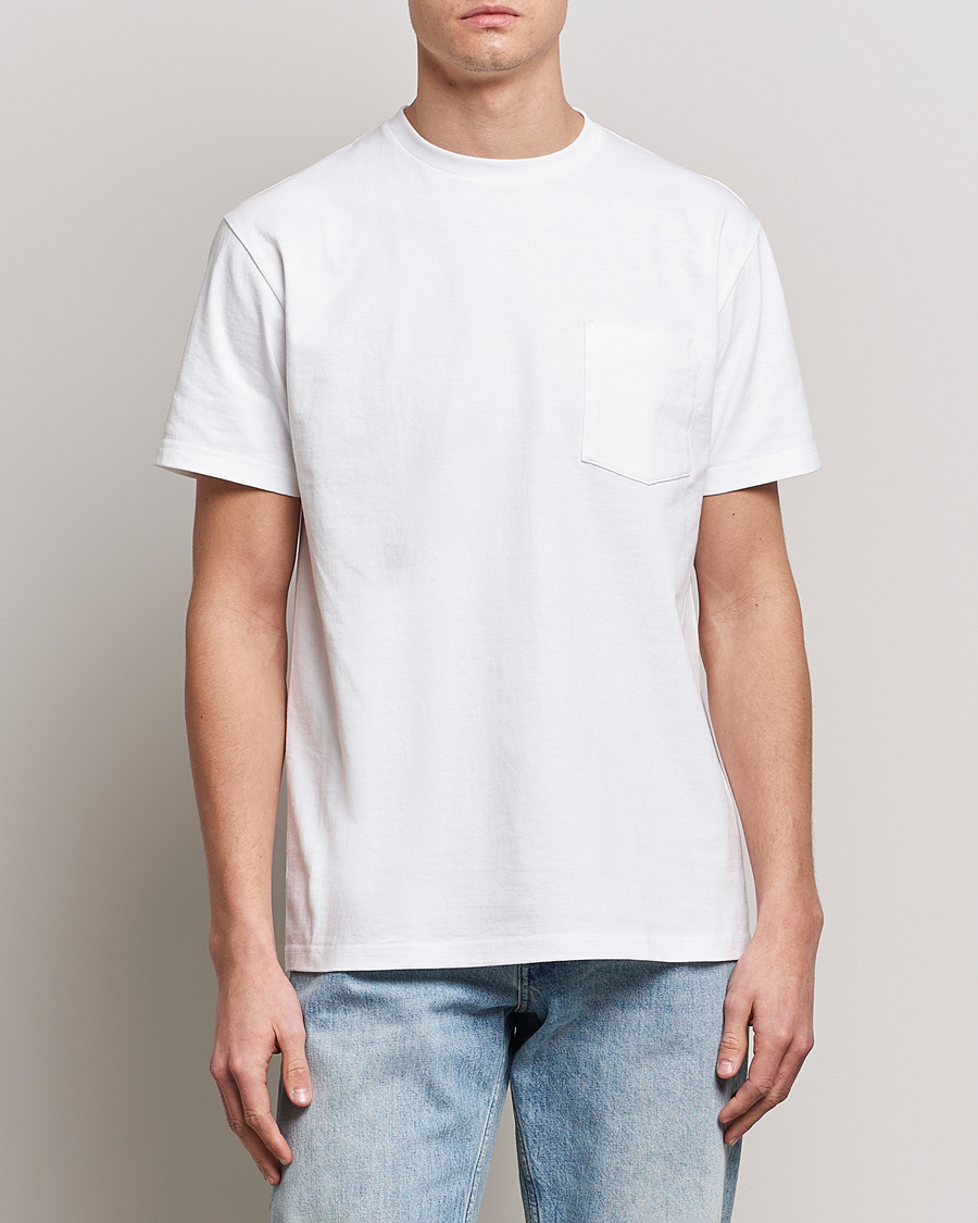 BEAMS PLUS 2-Pack Pocket T-Shirt White