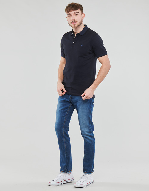 Jack & Jones - JJEPAULOS POLO SS - Marine