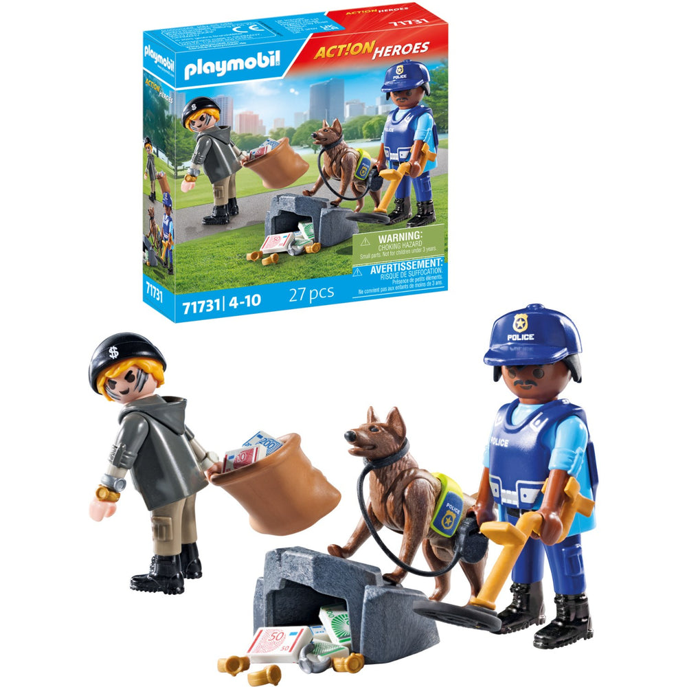 Køb Playmobil® Police Search With Dog