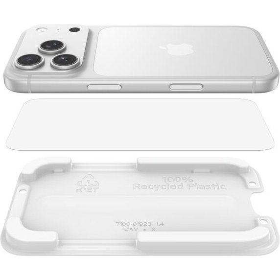 Belkin ScreenForce InvisiGlass Protection d'écran transparent Apple 1 pièce(s)