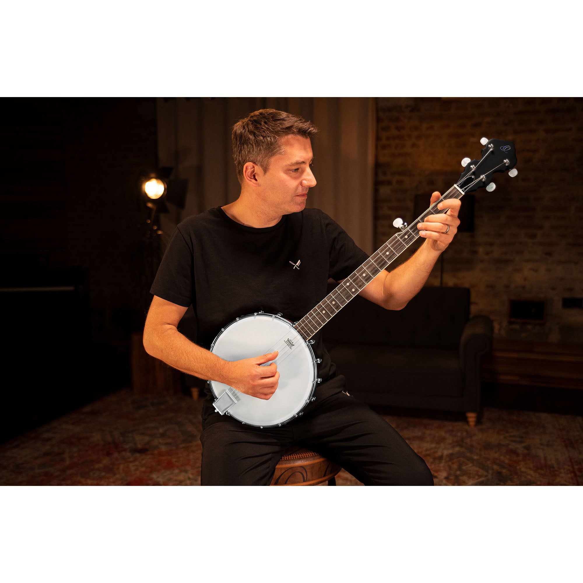 Ortega Americana Series OBJ150OP-WB 5-string Banjo vijfsnarige open back banjo