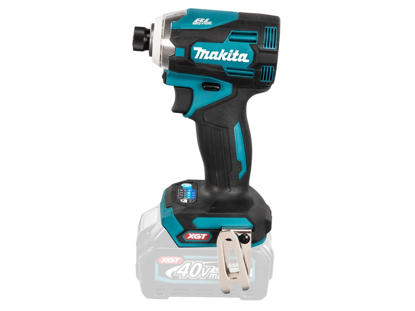 Makita TD001G - Støddriver - ledningfri - 600 W - 4-hastigheders - 1/4
