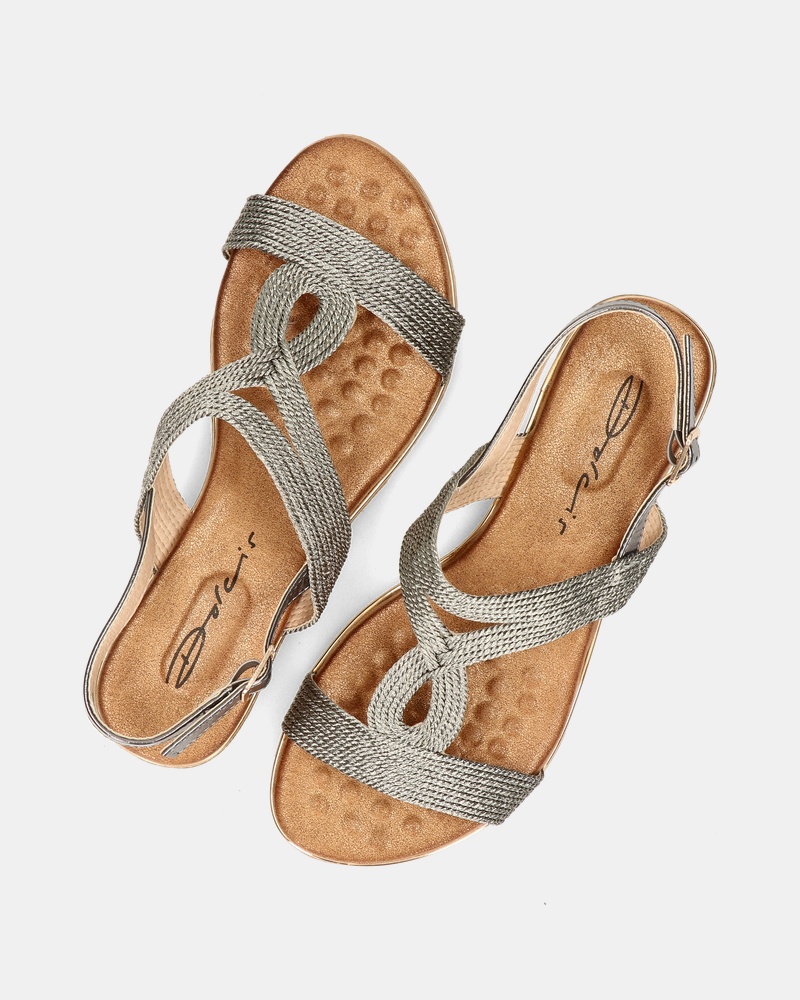 Dolcis Sandalen  - zilver