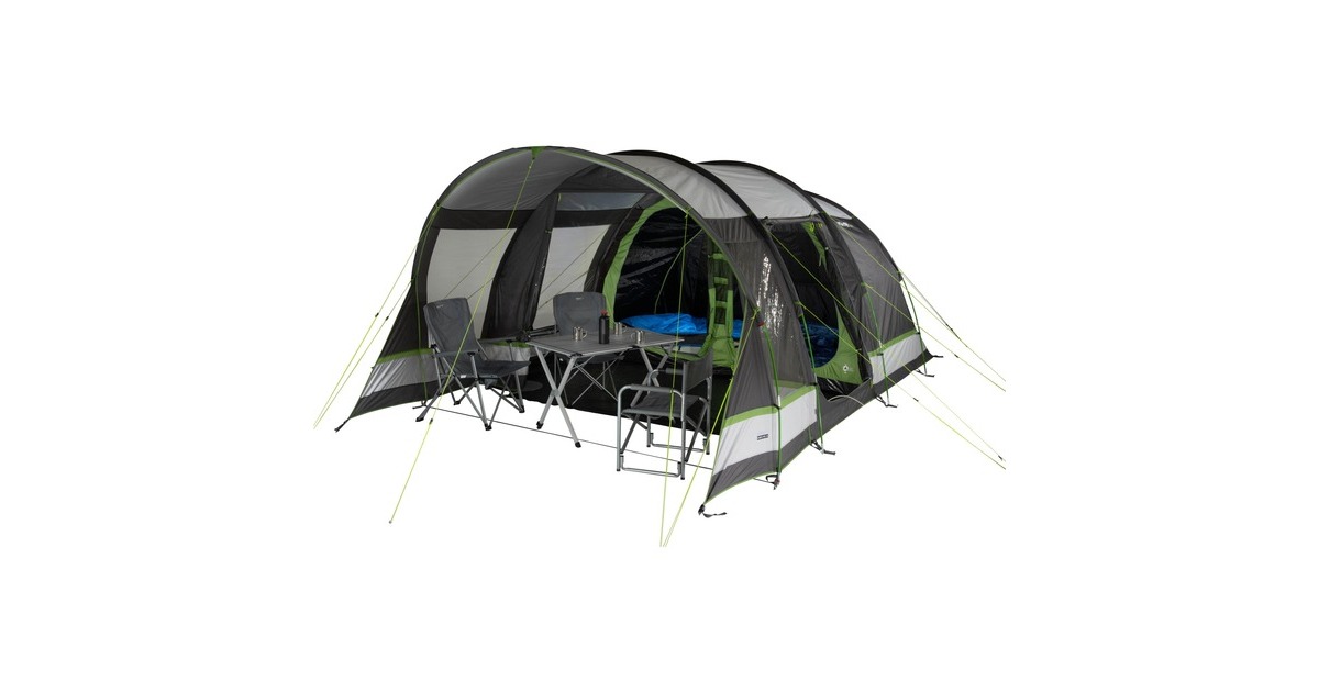 High PeakGarda 5.0 tent  (Grijs/groen)