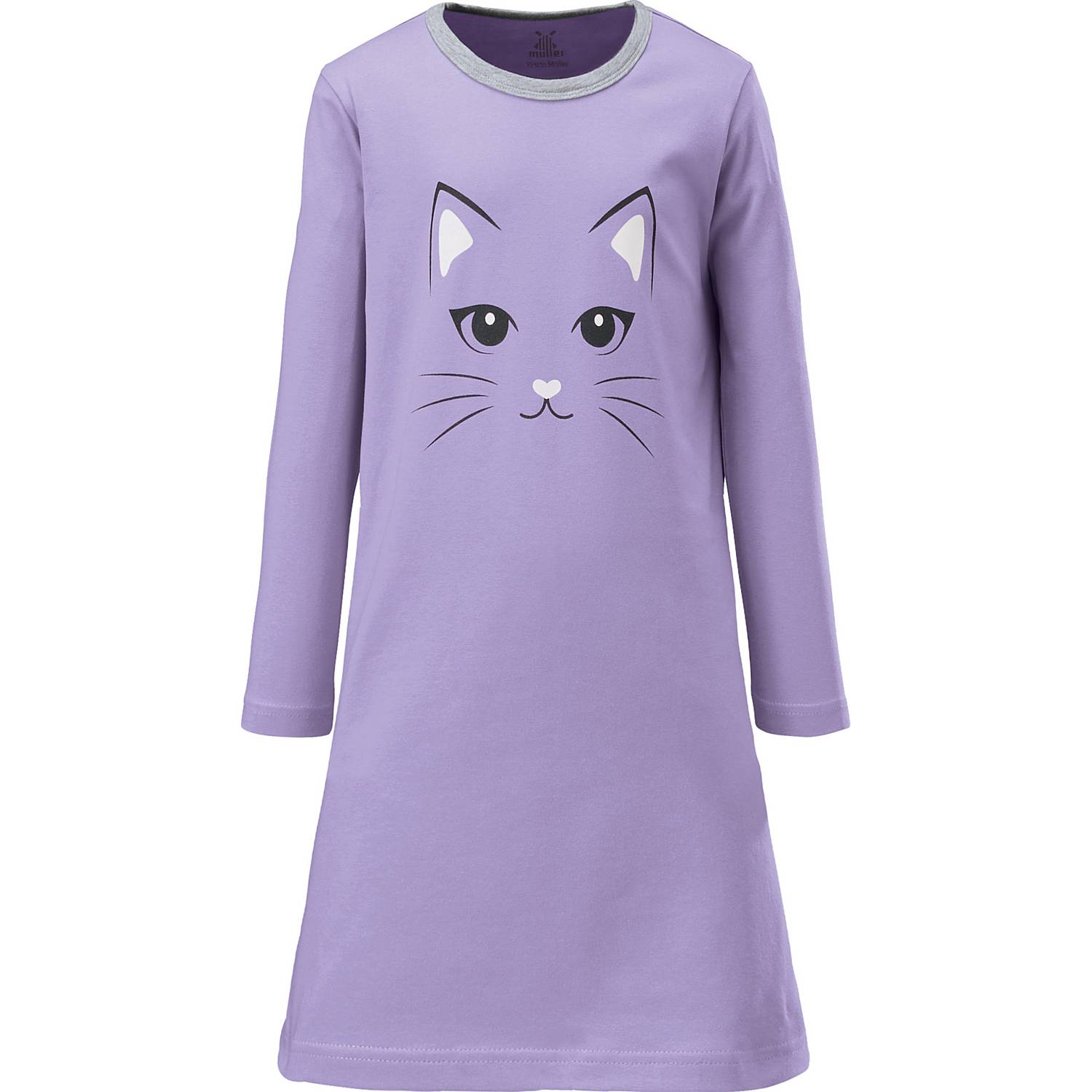 Erwin Müller Single-Jersey Kinder-Nachthemd mit Leggings im 2er-Pack