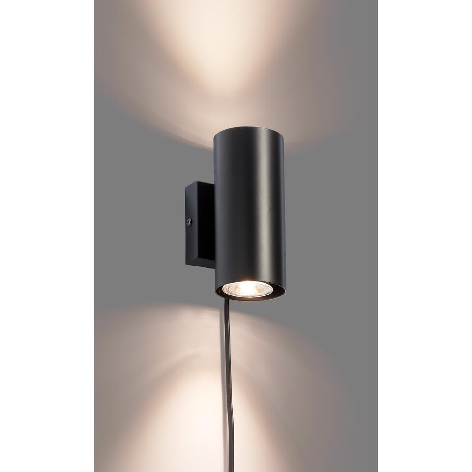 Wandlamp Alpan Zwart