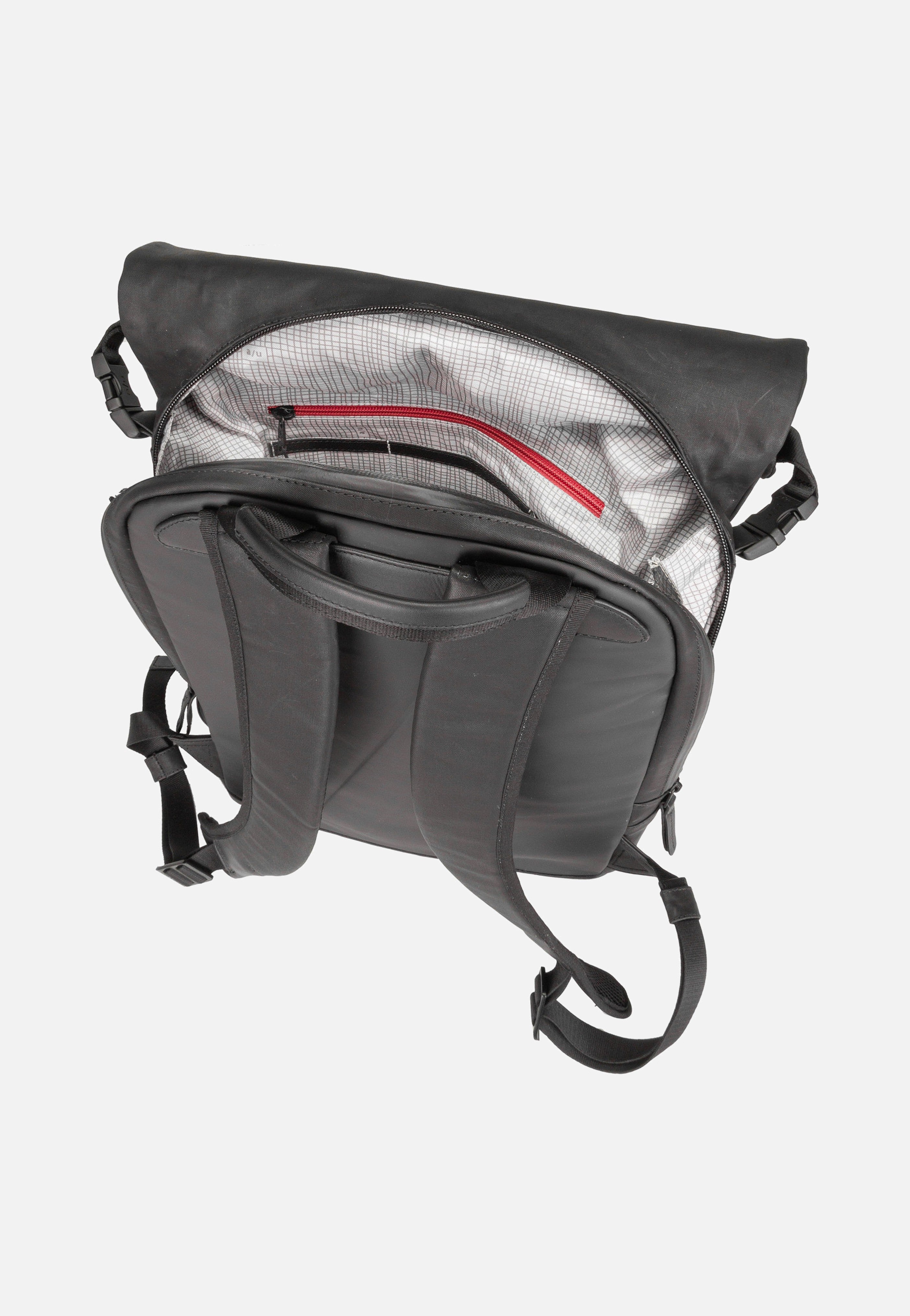 Fukui Black - Rolltop Rucksack