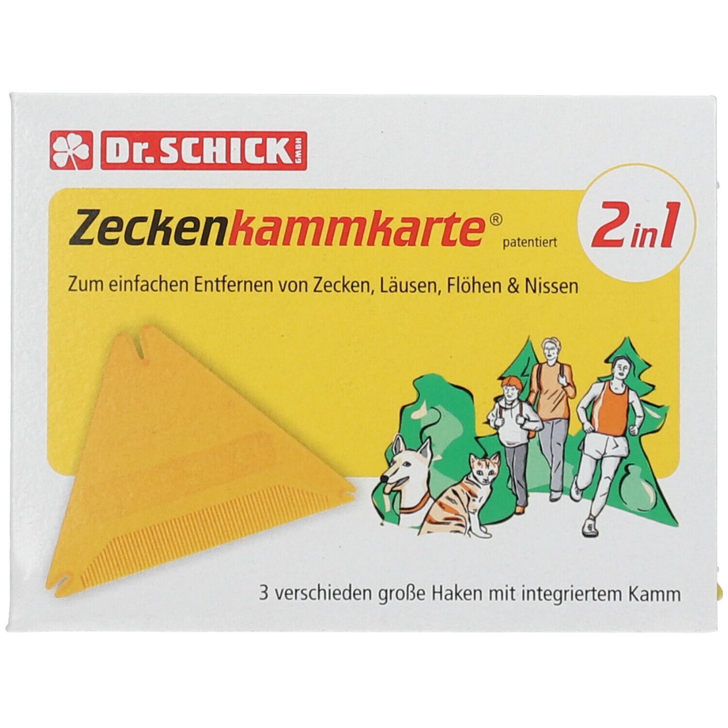 Zeckenkammkarte