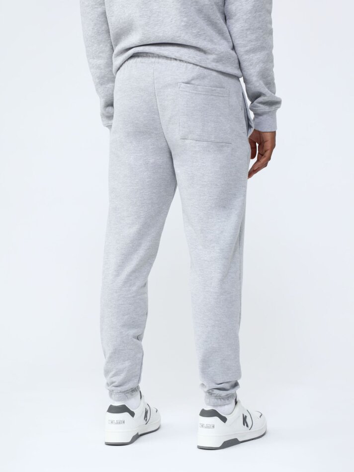 Calça jogger básica - Cinza mesclado