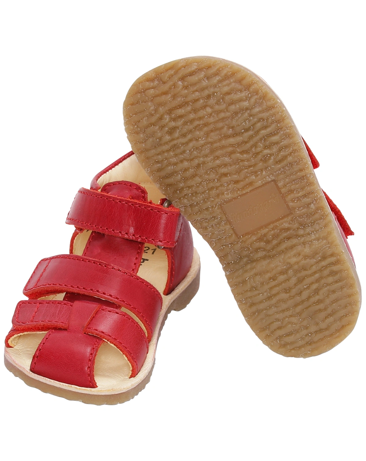 Klett-Sandale SHEA mit Zehenschutz in rot