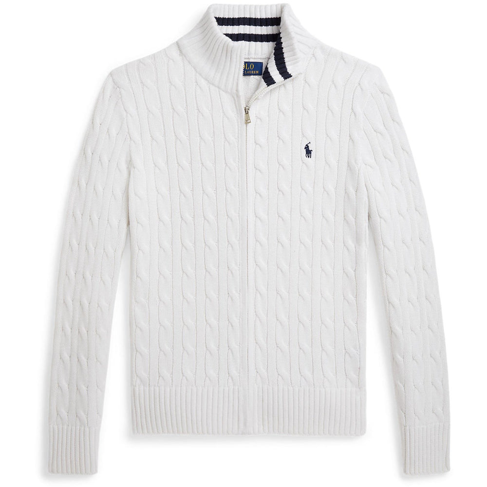 Køb Polo Ralph Lauren White/C7932 Full Zip
