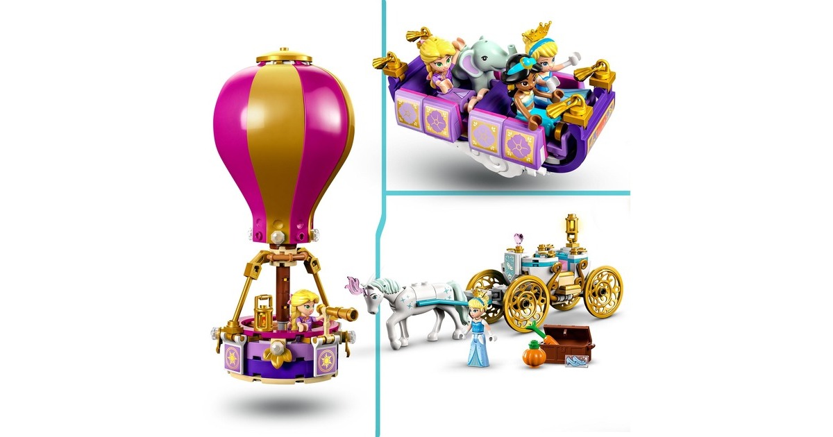 LEGODisney Princess - Betoverende reis van prinses Constructiespeelgoed  (43216)