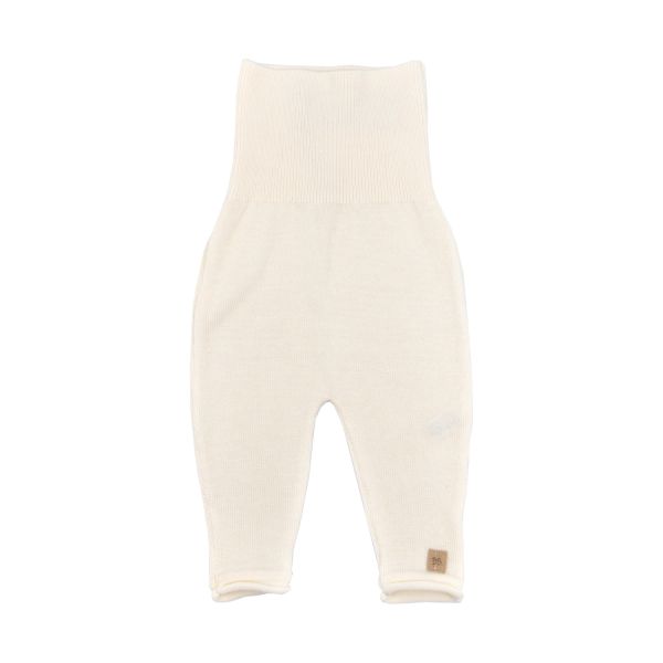 Bamboom Knitted Broekje Wit 1 Mnd