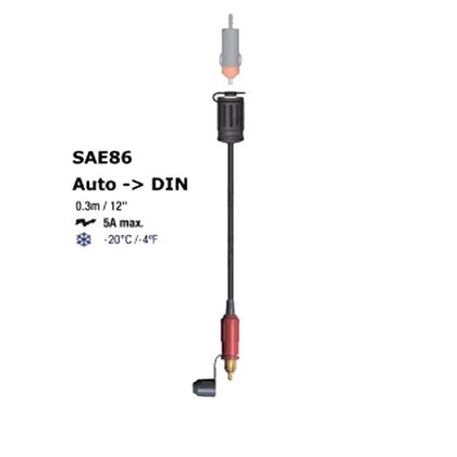 Connecteur Tecmate O-16 DIN FEMELLE ALUME CIGARE Universel