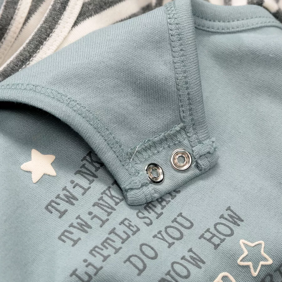 Staccato Strampler+Shirt vintage green