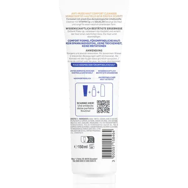 Anti-Müde Haut Comfort Cleanser