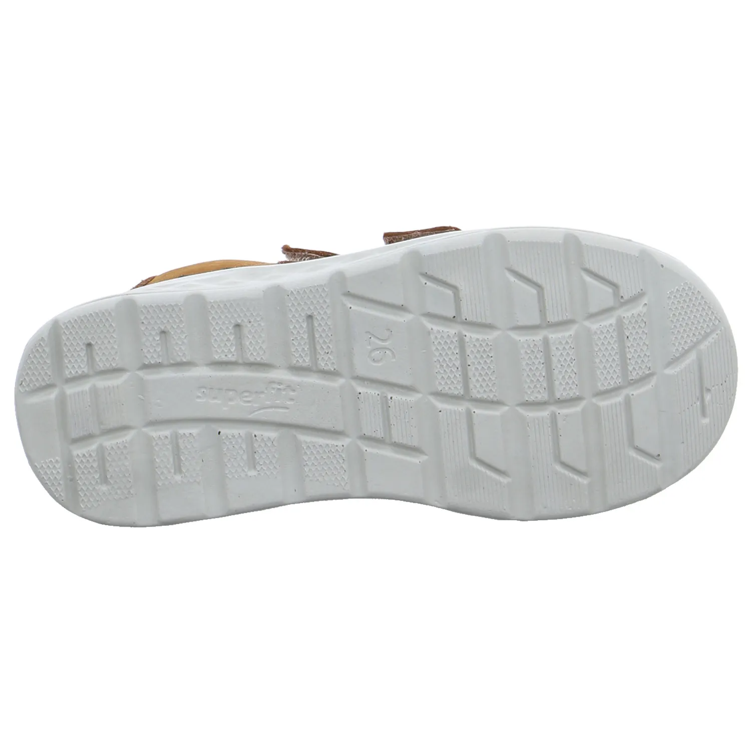 SUPERFIT Lauflernschuh Cognac Leder  super leicht