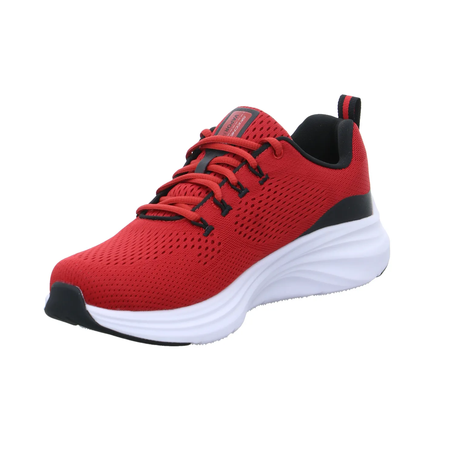 SKECHERS Halbschuhe Sneaker Stoff Rot Synthetik