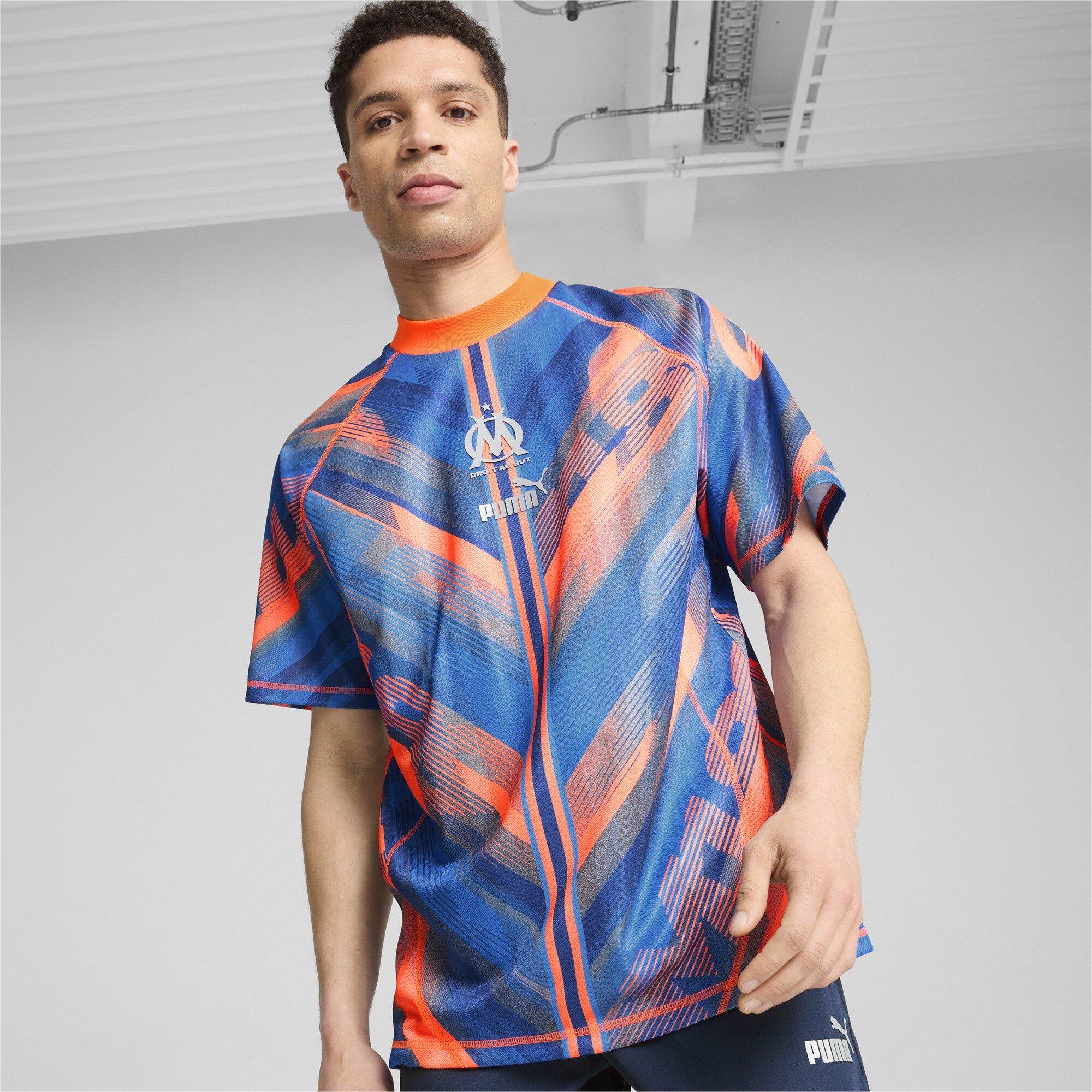 Puma Olympique Marseille Statement T shirt 2024 2025 Adults