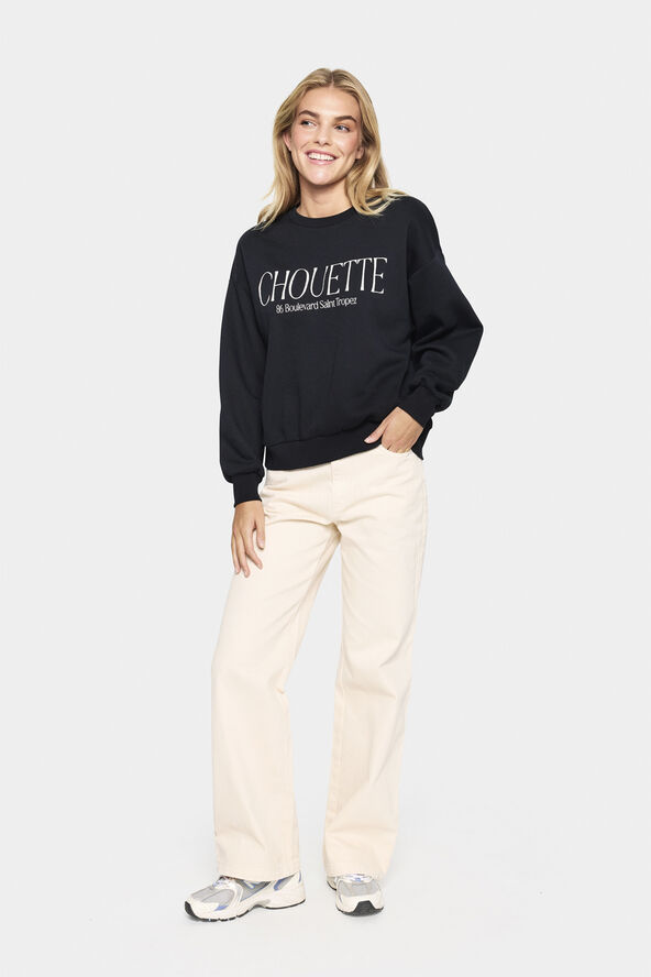 Saint Tropez InezSZ Sweatshirt Black