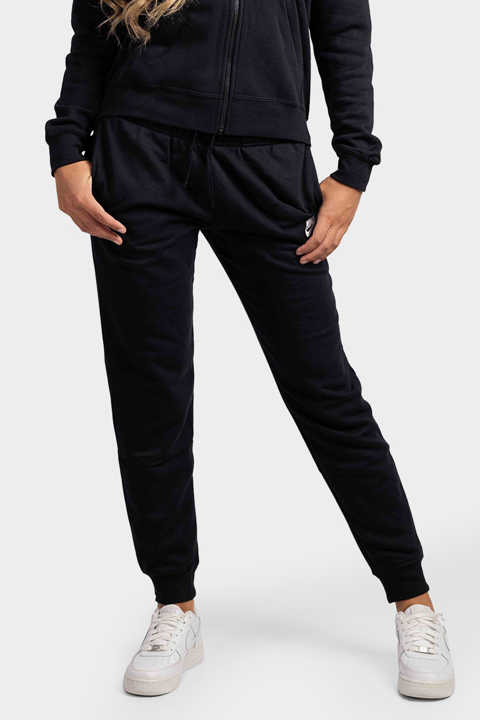 Nike Sportswear Club Fleece Trainingspak Dames Zwart
